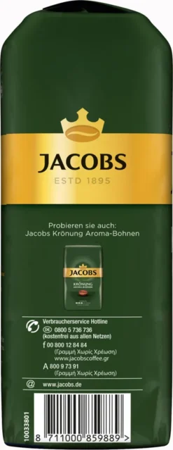 JACOBS Kaffeebohnen Krönung Aroma-Bohne Kräftig 500g Ganze Kaffee Bohnen -Senseo || Tassimo Verkäufe 00a693f1e01f8e1c0c6a231eb02e2c41