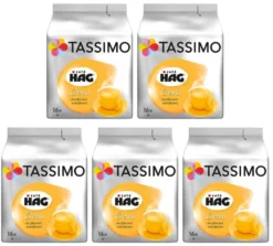 TASSIMO Café HAG Entkoffeiniert 5er Pack T Discs Kaffee Kapseln 5 X 16 Getränke -Senseo || Tassimo Verkäufe 01b06271e3ee698ea9bce752f83bbd4b