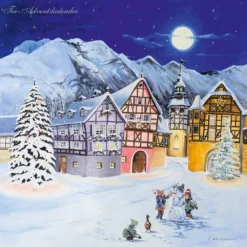 XL Tee Adventskalender (48x49cm!) 24 Pyramiden-Beutel, Hochwertige Kräuter-, Früchtetees -Senseo || Tassimo Verkäufe 01cf829d77e82e84ffc5c606d0d3a3e2