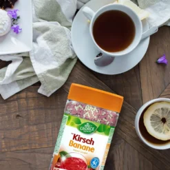 KING GEORGE Kirsch-Banane -Teegetränk 4L 400g PETD | 6er VPE -Senseo || Tassimo Verkäufe 01f4e0f77d94a0fdf676ba9516e38dcb