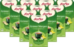 10 X BIO YOGI TEA Grüner Morgen | 10 X 30,6g