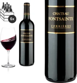 6er Karton 2019 Corbières Trocken Von Château Fontsainte - Rotwein