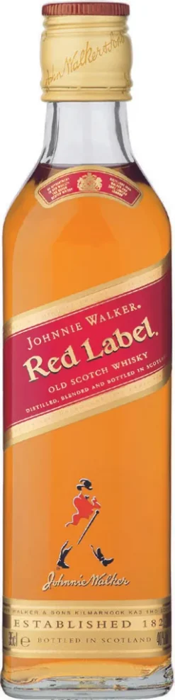 Johnnie Walker Red Label Old Scotch Whisky 40% 0,35L
