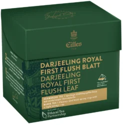 EILLES TEE Tea Diamond DARJEELING ROYAL First Flush Blatt Im Pyramidenbeutel, 20er Box