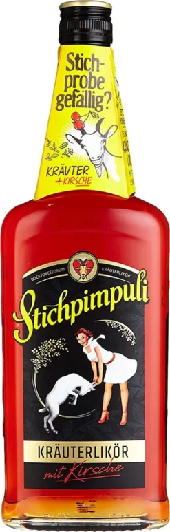 Stichpimpuli Bockforcelorum Kräuterlikör Mit Feiner Kirschenote 700ml