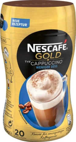 Nescafé® Nescafé Gold Typ Cappuccino Weniger Süß | 250g Dose -Senseo || Tassimo Verkäufe 05d322a64149a3bc983165c9e24e1e59