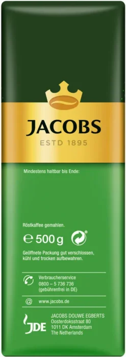 JACOBS Filterkaffee Auslese Klassisch 6 X 500 G Pulver-Kaffee Gemahlen Röstkaffee -Senseo || Tassimo Verkäufe 0691f5eb13128331ac25489d3bc3baf3
