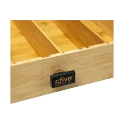 5five Simply Smart Aufbewahrungsbox Kaffe Kapsel Modern Metall Bambus Schwarz/braun 7,5cm X 33cm X 31cm -Senseo || Tassimo Verkäufe 0819644cdd584535b6e5e5cc3e82d544