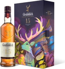 Glenfiddich 15 Jahre Mit Flachmann Single Malt Scotch Whisky 0,7l, 40 Vol.-%