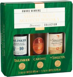 Whisky Explorer Pack Award Winning Single Malt Scotch Whisky Discovery Collection | Talisker 10 Jahre 0,05 L - Cardhu 12 Jahre 0,05 L - Singleton 12 Jahre 0,05 L | 40,0 % Vol - 45,8 % Vol | 0,15 L 8 Whisky Explorer Pack Award Winning Single Malt Scotch Whisky Discovery Collection | Talisker 10 Jahre 0,05 L - Cardhu 12 Jahre 0,05 L - Singleton 12 Jahre 0,05 L | 40,0 % Vol - 45,8 % Vol | 0,15 L -Senseo || Tassimo Verkäufe 0d6f9a0610ce53da0861df79c6a80973