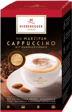 Niederegger Marzipan Geschmack Cappuccino 10 Portionsbeutel 220g -Senseo || Tassimo Verkäufe 0e0e693e954127de7c6d28e124555ff6