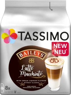 TASSIMO Kapseln 2 X Latte Macchiato Vielfaltspakete + Vivy 2 Schwarz Gratis -Senseo || Tassimo Verkäufe 0e45377f9e4221fee13b3d24e2b8c83a