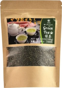 Hunan Grüntee 100g Lose Teeblätter | Grüner Tee Von Tian Hu Shan | Getrocknete Grünteeblätter | Hunan Green Tea