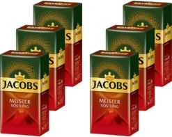 JACOBS Filterkaffee Meisterröstung 6 X 500 G Röstkaffee Gemahlen Pulverkaffee + 1 Becher + 1 Dose -Senseo || Tassimo Verkäufe 127a067eadd666e86e3cf2eca536c29b