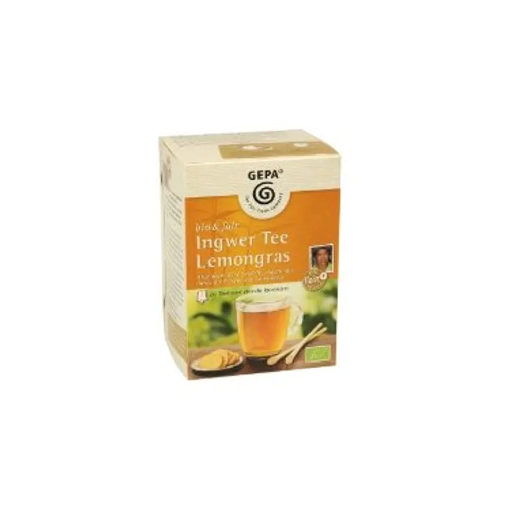 GEPA Tee+ Fair,Ingwer Lemongras Tee, PG=20ST 1 GEPA Tee+ Fair,Ingwer Lemongras Tee, PG=20ST