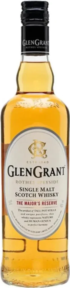 Glen Grant The Major's Reserve Single Malt Scotch Whisky | 40 % Vol | 0,7 L