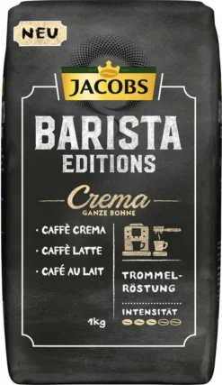 JACOBS Kaffeebohnen Barista Editions Crema 3 Kg Geröstete Bohnen + 1 Jacobs Barista Becher + 1 Dose -Senseo || Tassimo Verkäufe 17e5a5f89902e768472ea516a0a3191b 1