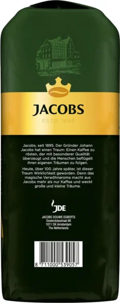JACOBS Kaffeebohnen Expertenröstung Espresso 3 Kg Ganze Espressobohnen + 1 Jacobs Barista Becher + 1 Dose -Senseo || Tassimo Verkäufe 182717db8bc5e65b5860e87278ec406e