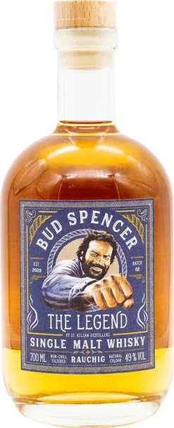 St. Kilian Bud Spencer The Legend Rauchig Batch 02 Single Malt Whisky 0,7l -Senseo || Tassimo Verkäufe 1b3db99441e9f7c27d0f2778927a19f1