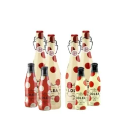 Lolea 4er Set Sangria N°2 WEIß 0,75L (7% Vol) 4x Weißwein Sangria Chardonnay + 4 Minis GRATIS 2x ROT 0,2L (7% Vol) 2x WEIß 0,2L (7% Vol) - [Enthält Sulfite]