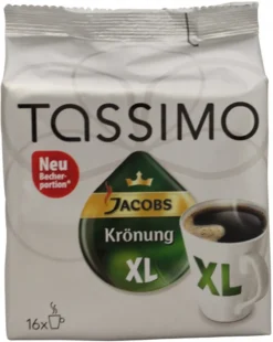 Tassimo Jacobs Krönung XL | 16 T Discs, Kaffeekapseln -Senseo || Tassimo Verkäufe 1f5249f5184ce1ce15ae4a4c41c373d0