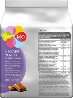 TASSIMO Creamy- Kaffee Paket Jacobs Krönung Crema Milka 5 Packungen 64 Portionen -Senseo || Tassimo Verkäufe 201bf65172f4d8cfbb97f3965301e22f