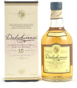 Dalwhinnie 15 Jahre Highland Single Malt Scotch Whisky 0,2l, Alc. 43 Vol.-%