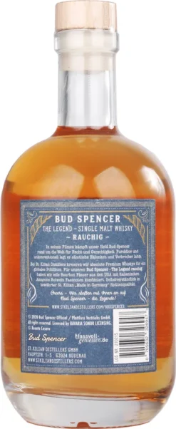 St. Kilian Bud Spencer The Legend Rauchig Batch 02 Single Malt Whisky 0,7l -Senseo || Tassimo Verkäufe 2478f6f617ba1cddbd38658d97c13fed