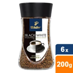Tchibo - Black 'n White Löslicher Kaffee - 6x 200g