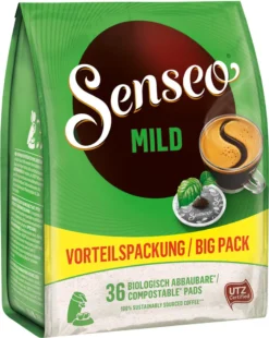 SENSEO Pads Mild UTZ 10 X 36 Kaffeepads Vorratspack - 360 Getränke -Senseo || Tassimo Verkäufe 265262ba6cd4b21d40ae4e2d0f885b1b
