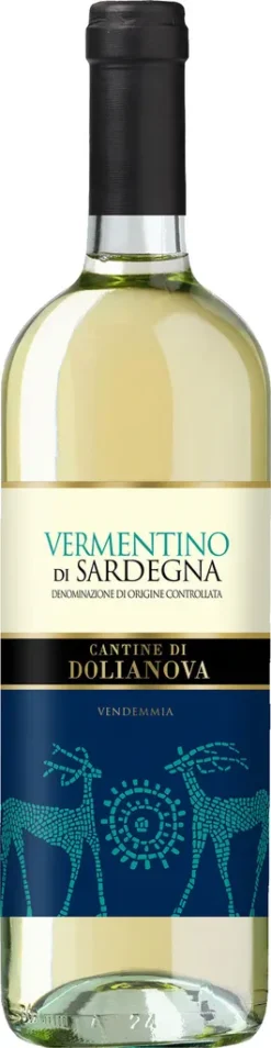 Vermentino Di Sardegna DOC Dolianova Sardinien Weißwein Trocken