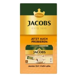 JACOBS 3in1 Typ Caramel Löslicher Kaffee 12er Pack 12 X 10 Getränke Sticks -Senseo || Tassimo Verkäufe 27cacbdffc17c6ca99937a0caccd79df