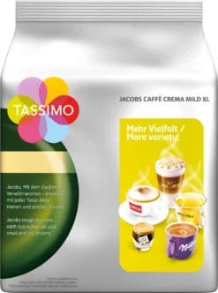 TASSIMO Jacobs Caffè Crema Mild XL 5er Pack T Discs Kaffee Kapseln 5x16 Getränke 7 TASSIMO Jacobs Caffè Crema Mild XL 5er Pack T Discs Kaffee Kapseln 5x16 Getränke -Senseo || Tassimo Verkäufe 299ea6f719ac0ff84aee7b4c7cad8443