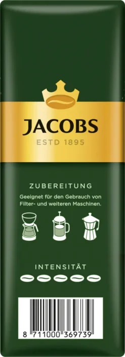 Jacobs Filterkaffee Krönung Kräftig | Gemahlen | 500g -Senseo || Tassimo Verkäufe 2b7bd8568b6f3ecbf68f13b0f946dc59