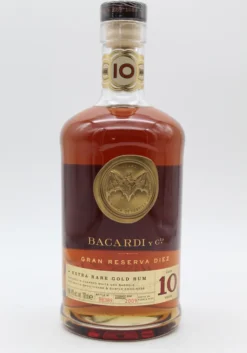Bacardi Gran Reserva Diez 10 Extra Rare Gold Rum Puerto Rico | 40 % Vol | 0,7 L -Senseo || Tassimo Verkäufe 2c7c88dde3ab1b80a2334826ab24b9bd