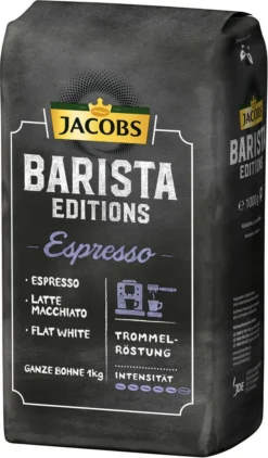 JACOBS Kaffeebohnen Barista Editions Espresso 2 X 1 Kg Espressobohnen Ganze Bohne -Senseo || Tassimo Verkäufe 2e905323f7f50684c05dc3094b5446e6