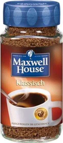 Maxwell House Klassisch, Löslicher Kaffee, 200g-Glas -Senseo || Tassimo Verkäufe 2f0ea565a2948f4d84598049e37a47bc
