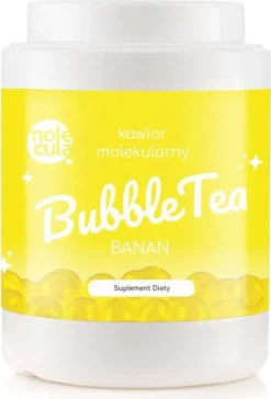 Popping Boba I Molekularer Kaviar Bubble Tea, Bubbles, Bubble Tea Perlen 2kg I Banane