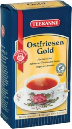 Teekanne Ostfriesen Gold Schwarzer Tee | Loser Tee | 500g -Senseo || Tassimo Verkäufe 31778e02e008fbef8609cb3b83ee4b23