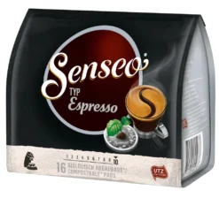 SENSEO Pads Typ Espresso UTZ 5 X 16 Senseopads - 80 Getränke Pads 10 SENSEO Pads Typ Espresso UTZ 5 X 16 Senseopads - 80 Getränke Pads -Senseo || Tassimo Verkäufe 324c28f7bec77ad2ff0b3bf00dddef94