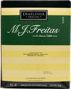 M.J. Freitas Vinho Blanco 12,5%Vol. Bag In Box 5L