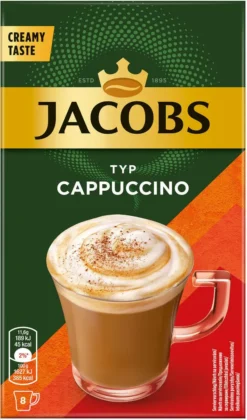 JACOBS Löskaffee Typ Cappuccino 10 X 8 Sticks - 80 Getränke Instantkaffee -Senseo || Tassimo Verkäufe 34d41193cc00f7e437adf2665e762139