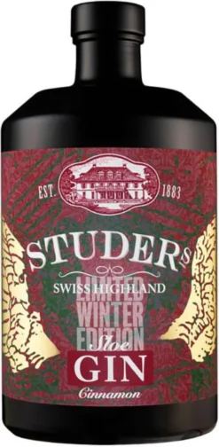 Studer Swiss Highland Zimt Sloe Gin Winteredition 0,7 L