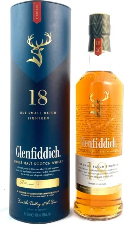 Glenfiddich 18 Jahre Speyside Single Malt Scotch Whisky 0,7l, Alc. 40 Vol.-%