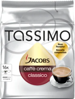 Tassimo Jacobs Caffè Crema Classico | 16 T Discs, Kaffeekapseln -Senseo || Tassimo Verkäufe 38ff786807a9f891e5f514d7fde8cf5d