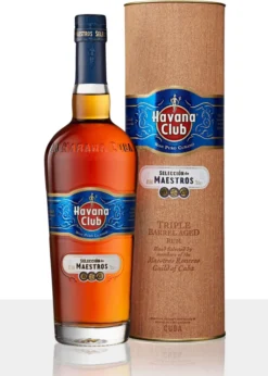 Havana Club Selección De Maestros Triple Barrel Aged Rum In Geschenkpackung Kuba | 45 % Vol | 0,7 L