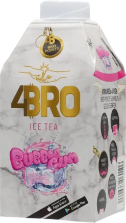 4BRO Ice Tea Eistee Bubble Gum 500ml - Erfrischungsgetränk (1er Pack) -Senseo || Tassimo Verkäufe 3a8b2f6a71a31ea27136f2f359f3f420