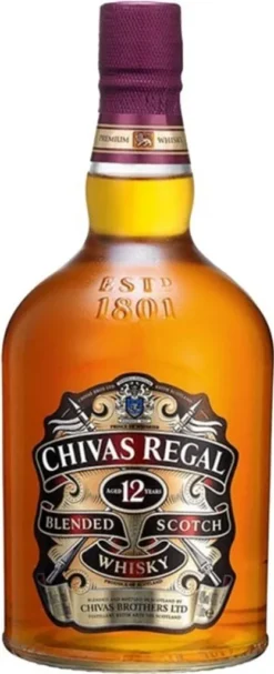 Chivas Regal 12 Years Old Scotch Whisky 40% 1,0L