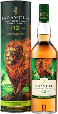 Lagavulin 12 Jahre Special Release 2021 Single Malt Scotch Whisky 0,7l, Alc. 56,5 Vol.-%