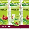 Pickwick Professionelle Grüntee-Cranberry 75 X 1,5 Gramm